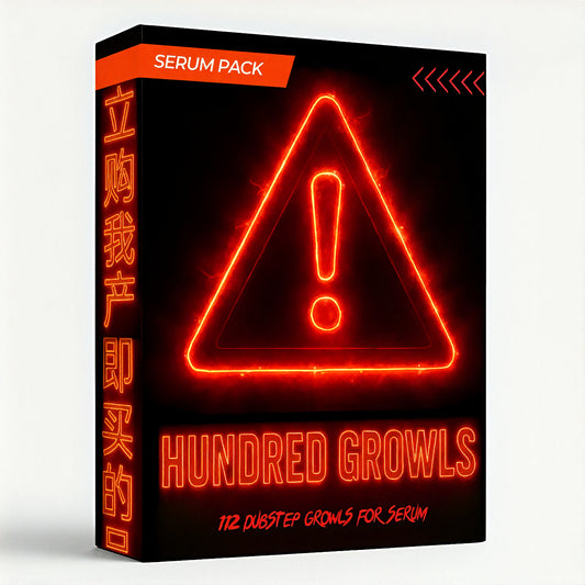 Deceptive Reality – Hundred Dubstep Growls Pack | Royalty-Free Bass Samples & Wavetables