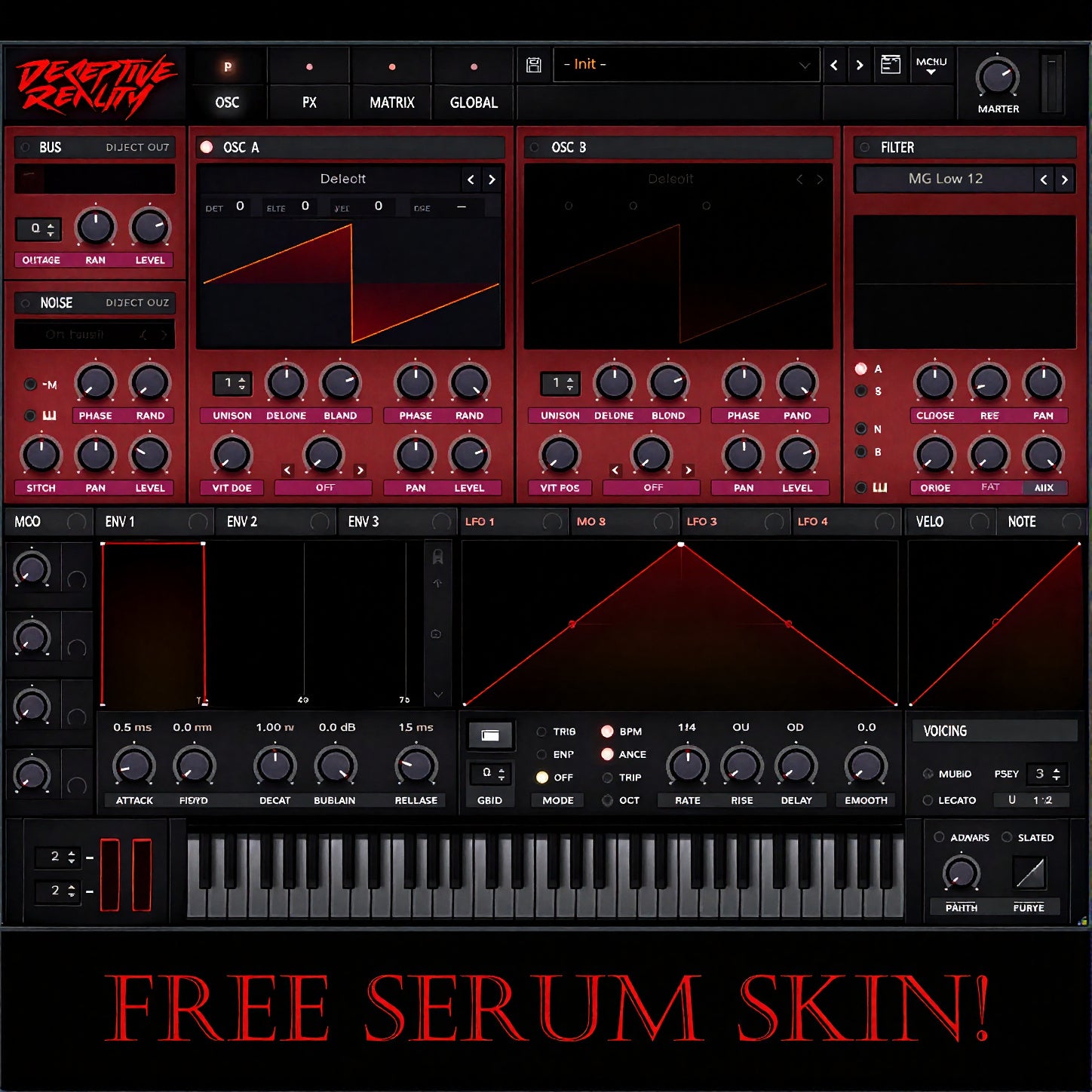 Deceptive Reality – Hundred Dubstep Growls Pack | Royalty-Free Bass Samples & Wavetables