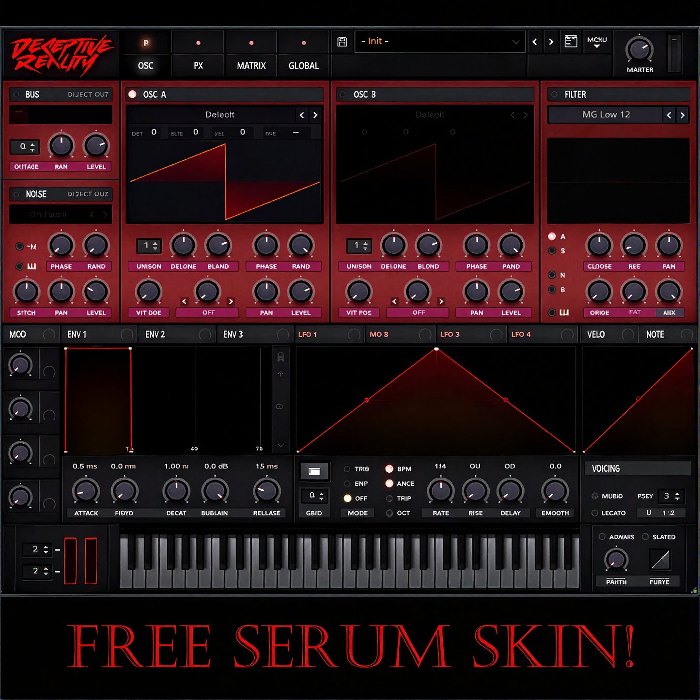 Deceptive Reality – Hundred Dubstep Growls Pack | Royalty-Free Bass Samples & Wavetables